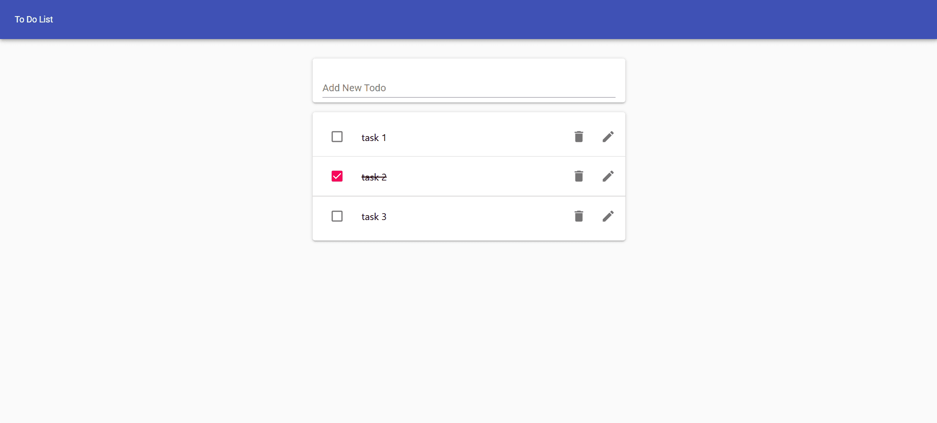 Simple Todo List