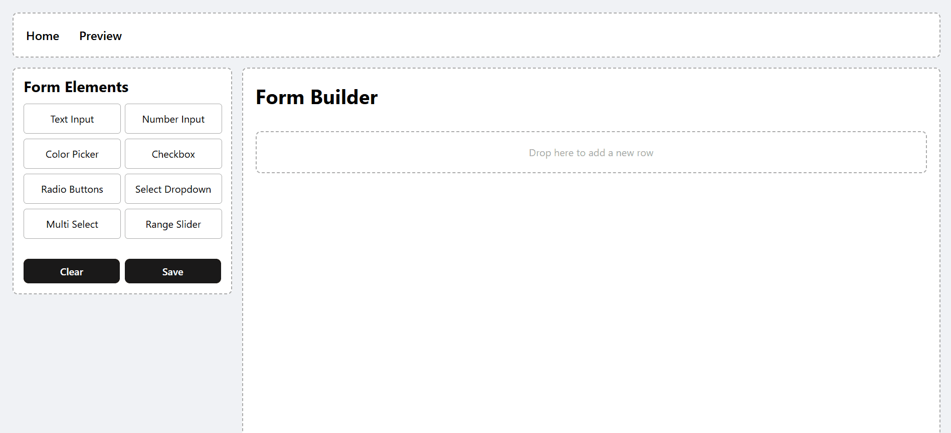 Drag and Drop Form Builder